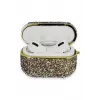 Lopard Airpods Pro 2 (2.nesil) Luz Taşlı Kılıf - Siyah