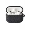 Lopard Airpods Pro 2 (2.nesil) Spor Delikli Kılıf - Siyah-siyah