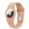 Apple Airtag Uyumlu Kordon (Anahtarlık Hediyeli) & Bileklik - Çok Amaçlı Yumuşak Silikon Kılıf