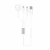 Lopard Akıllı Saat 3 in 1 Lightning-Type-C-Wireless USB Şarj Kablosu