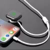 Lopard Akıllı Saat Lightning-Wireless USB Şarj Kablosu 1.2M
