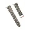 Lopard Apple Watch 38mm Creeper Desenli Kordon - Kahverengi