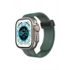 Lopard Apple Watch 38mm Kr412 Elegance Stylısh Kordon - Koyu Yeşil