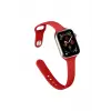 Lopard Apple Watch 42mm Klasik Kordon - Kırmızı