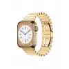 Lopard Apple Watch 42mm Kr413 Fine Steel Kordon - Gold