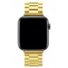 Lopard Apple Watch 42mm Metal Baklalı Kordon - Gold