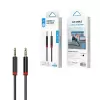 Lopard Au-707 Örgü Tasarımlı Aux Audio Kablo 3.5mm 1m
