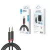 Lopard Au-708 Örgü Tasarımlı Aux Audio Kablo 3.5mm 3m
