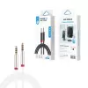 Lopard Au-708 Örgü Tasarımlı Aux Audio Kablo 3.5mm 3m