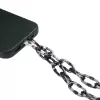 Lopard Cep Telefonu Askısı Metal Zincir 35 cm