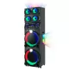 Lopard Gd-2126 Dijital Led Göstergeli Fm Radyolu Mikrofonlu Rgb Tws Çift 12 İnç Stereo Bass Kablosuz Karaoke Hoparlör