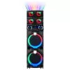 Lopard Gd-2126 Dijital Led Göstergeli Fm Radyolu Mikrofonlu Rgb Tws Çift 12 İnç Stereo Bass Kablosuz Karaoke Hoparlör