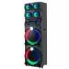 Lopard Gd-2126 Dijital Led Göstergeli Fm Radyolu Mikrofonlu Rgb Tws Çift 12 İnç Stereo Bass Kablosuz Karaoke Hoparlör
