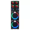 Lopard Gd-2126 Dijital Led Göstergeli Fm Radyolu Mikrofonlu Rgb Tws Çift 12 İnç Stereo Bass Kablosuz Karaoke Hoparlör