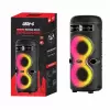 Lopard Gd-2402 Dijital Led Göstergeli Fm Radyolu Mikrofonlu Rgb Tws Çift 4 İnç Stereo Bass Kablosuz Karaoke Hoparlör