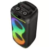 Lopard Gd-2823 Dijital Led Göstergeli Fm Radyolu Mikrofonlu Rgb Tws Çift 8 İnç Stereo Bass Kablosuz Karaoke Hoparlör