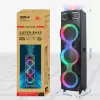 Lopard Gd-3126 Dijital Led Göstergeli Mikrofonlu Rgb Tws Üçlü 10 İnç Stereo Bass Kablosuz Karaoke Hoparlör