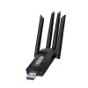 Lopard Gd-bt318 Çift Bantlı 1200m 300mbps 4 Antenli Kablosuz İnternet Sağlayıcı Usb Wifi Adaptör