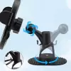 Lopard Gd-hd642 360° Dönebilen Vantuzlu Tasarım Araç Telefon Tutucu
