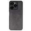 Lopard General Mobile Era 30 Kılıf Aras Deri Kapak - Siyah