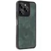 Lopard General Mobile Era 50 Kılıf Aras Deri Kapak - Koyu Yeşil