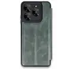 Lopard General Mobile Era 50 Kılıf Flip Cover - Koyu Yeşil