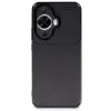 Lopard Huawei Nova 12s Kılıf Auto Focus Karbon Kapak - Siyah