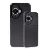 Lopard Huawei Nova 12s Kılıf Auto Focus Karbon Kapak - Siyah