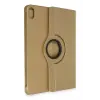 Lopard İpad 2022 10.9 (10.nesil) Kılıf 360 Tablet Deri Kılıf - Gold
