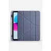 Lopard İpad 2022 10.9 (10.nesil) Kılıf Kalemlikli Mars Tablet Kılıfı - Lavender