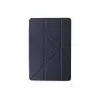 Lopard İpad Pro 12.9 (2021) Kılıf Kalemlikli Mars Tablet Kılıfı - Lacivert