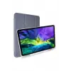 Lopard İpad Pro 12.9 (2021) Kılıf Kalemlikli Mars Tablet Kılıfı - Lavender