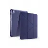 Lopard İpad Pro 13 (2024) Kılıf Kalemlikli Mars Tablet Kılıfı - Lacivert