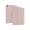 Lopard İpad Pro 13 (2024) Kılıf Kalemlikli Mars Tablet Kılıfı - Rose Gold