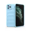Lopard İphone 11 Pro Max Kılıf Optimum Silikon - Sky Blue