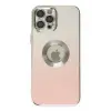 Lopard İphone 12 Pro Kılıf Best Silikon - Pembe