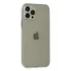 Lopard İphone 12 Pro Kılıf Fly Lens Silikon - Şeffaf