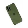Lopard İphone 12 Pro Kılıf Fly Lens Silikon - Yeşil
