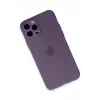 Lopard İphone 12 Pro Kılıf Puma Silikon - Koyu Mor