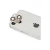 Lopard İphone 13 Pers Alüminyum Kamera Lens - Gold
