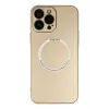 Lopard İphone 13 Pro Kılıf Jack Magneticsafe Lens Silikon - Gold