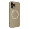 Lopard İphone 13 Pro Kılıf Jack Magneticsafe Lens Silikon - Gold
