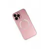 Lopard İphone 13 Pro Kılıf Jack Magneticsafe Lens Silikon - Rose Gold