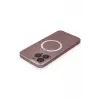 Lopard İphone 13 Pro Kılıf Jack Magneticsafe Lens Silikon - Rose Gold