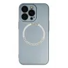 Lopard İphone 13 Pro Kılıf Jack Magneticsafe Lens Silikon - Sierra Blue