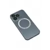 Lopard İphone 13 Pro Kılıf Jack Magneticsafe Lens Silikon - Sierra Blue