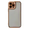 Lopard İphone 13 Pro Kılıf Liva Lens Silikon - Rose