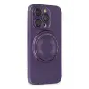 Lopard İphone 13 Pro Kılıf Lukka Magneticsafe Kapak - Derin Mor