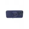 Lopard İphone 13 Pro Max Kılıf Lukka Magneticsafe Kapak - Lacivert
