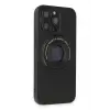 Lopard İphone 13 Pro Max Kılıf Lukka Magneticsafe Kapak - Siyah